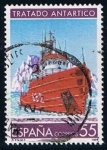 Stamps Spain -  3151 Tratado Antartico Buque A-52 Las Palmas (1)