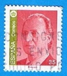 Stamps Spain -  3527  Juan Carlos I  35 p