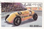 Stamps Afghanistan -  coche formula 1