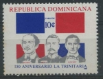 Stamps Dominican Republic -  Scott 1041 - 150 Aniv. La Trinitaria