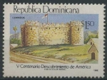 Stamps Dominican Republic -  Scott 1037 - V Cent. Descubrimiento America