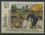 Stamps Dominican Republic -  Scott 1068 - V Cent. Descubrimiento America