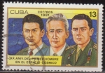 Stamps Cuba -  Cuba 1981 Scott 2403 Sello * Astronauta Astronaute Aniv. 1º Hombre en el Espacio Voskhod 1 Konstanti