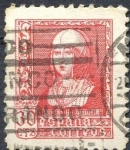 Stamps Spain -  España 1938 857 Sello º Isabel la Católica 30c