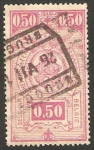 Stamps Belgium -  141 - ferrocarril