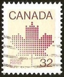 Sellos de America - Canad -  HOJA DE ARCE