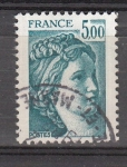 Stamps : Europe : France :  Sabina de Gandon 