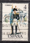 Stamps Spain -  E2280 UNIFORMES MILITARES (90)