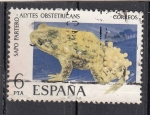 Stamps Spain -  E2275 FAUNA: Sapo partero (92)