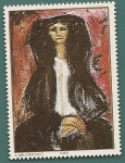 Stamps Yugoslavia -  Arte - Pintura de Milos Vuskovic