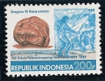 Stamps Indonesia -  Sitio de los primeros hombres de Sangiran