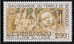 Sellos del Mundo : Asia : Laos : Templo de Borobudur