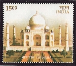 Stamps India -  El Taj Mahal