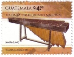 Stamps Guatemala -  Marimba Instrumento Nacional