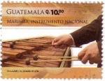 Sellos de America - Guatemala -  Marimba Instrumento Nacional