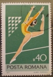 Stamps : Europe : Romania :  ginasta