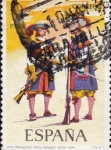 Sellos de Europa - Espaa -  trajes militares