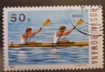 Stamps Romania -  kaiac