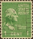 Stamps : America : United_States :  Serie Presidencial: George Washington (1789-1797).