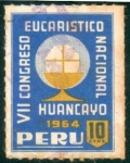 Stamps : America : Peru :  Congreso eucaristico