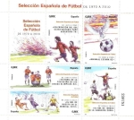 Stamps : Europe : Spain :  Selección española de fútbol de 1970 a 2010