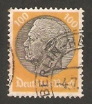 Stamps Germany -  461 - mariscal hindenburg