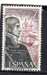 Stamps Spain -  E2308 PERSONAJES: Cosme D. Churruca (111)