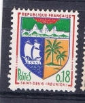 Stamps France -  Heráldica: Saint Denis(Reunión) 