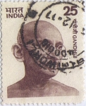 Sellos de Asia - India -  Mahatma Gandhi