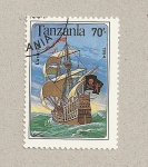 Stamps Tanzania -  Carraca