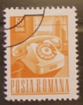 Stamps Romania -  telefono