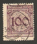 Stamps Germany -  336 - cifra