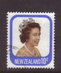 Stamps New Zealand -  Isabel II