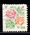 Stamps : America : United_States :  ROSAS 