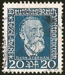 Stamps Germany -  DEUTSCHES REICH - HEINRICH VON STEPHAN