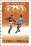 Stamps Romania -  Argentina 78