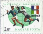 Sellos de Europa - Hungr�a -  Argentina 78
