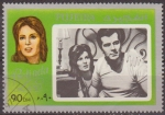 Stamps United Arab Emirates -  Fujeira 1972 Sello * Actores del Cine Mundial Belinda Lee 90DH