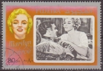 Stamps United Arab Emirates -  Fujeira 1972 Sello * Actores del Cine Mundial Marilyn Monroe 80DH