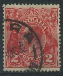 Stamps Australia -  Scott 27 - Rey Jorge V