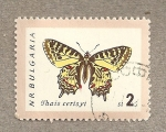 Sellos del Mundo : Europe : Bulgaria : Mariposa Thais cerisyi