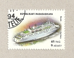 Stamps Madagascar -  Ferry ruso