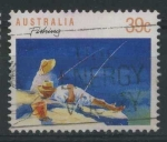 Sellos del Mundo : Oceania : Australia : Scott 1109 - Deportes (Pesca)