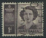 Stamps Australia -  Scott 210 - Princesa Isabel