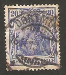 Stamps Germany -  militar