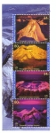 Stamps America - ONU -  serie- Montañas del planeta