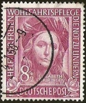 Stamps Germany -  DEUTSCHE POST - ELISABETH  VON THURINGEN