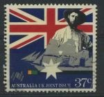 Sellos de Oceania - Australia -  Scott 1082 - Tema conjunto Australia-Reino Unido