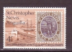 Stamps America - Saint Kitts and Nevis -  70 aniv. del sello