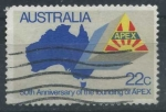Sellos de Oceania - Australia -  Scott 778 - 50 Aniv. APEX.